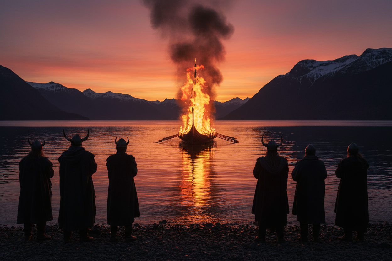 viking funeral