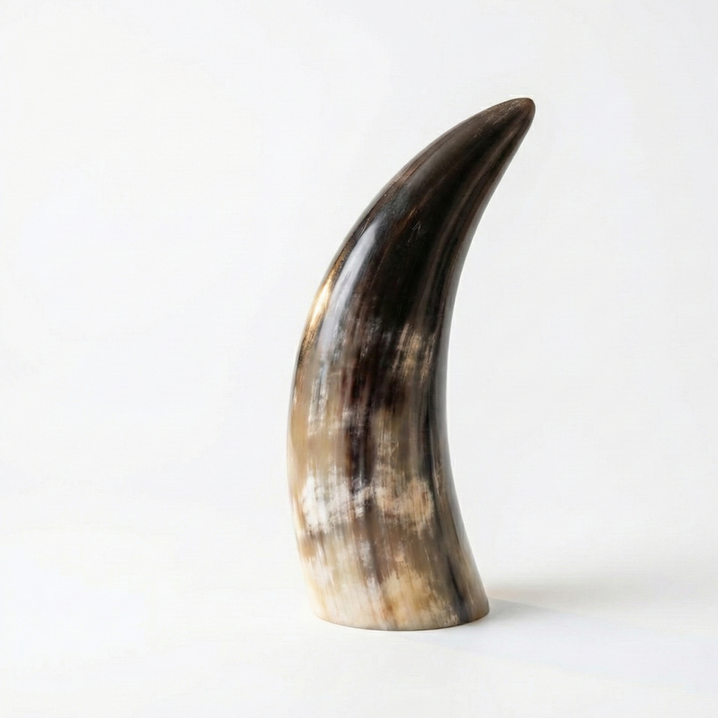 The Kinship Toast: Set of 3 Authentic Viking Horns (Shared Ritual Kit)
